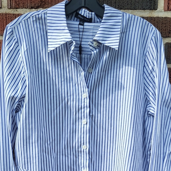 🎉ATHENA MARIE STRIPED SHIRT🎉 - Picture 3 of 3